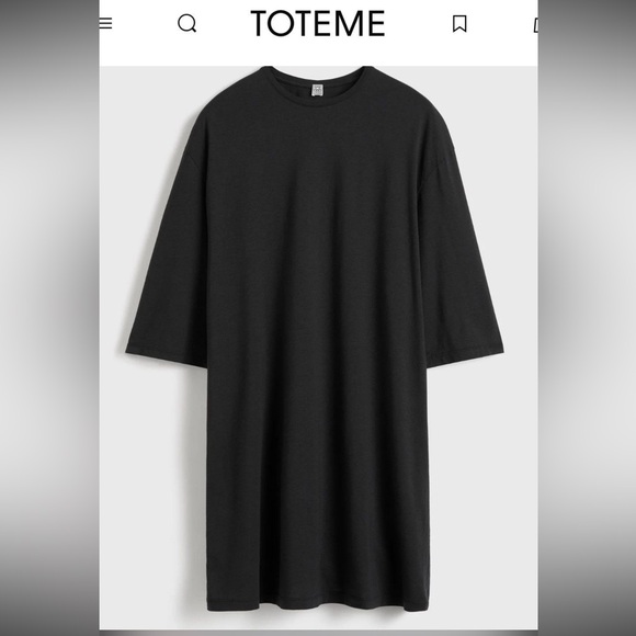 Toteme Dresses & Skirts - 2 TOTOME (1 black & 1 white t-shirt dress Sz: XS $290 each